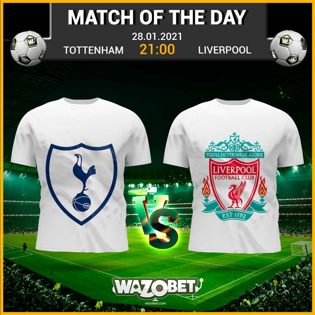 Tottenham Hotspur vs Liverpool - Daily Football Tips - (28/01/2021)