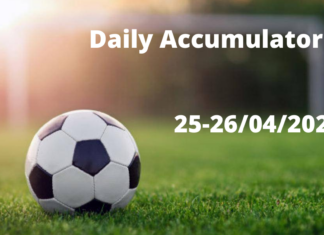 Daily Accumulator Tips 25-26/04/2021