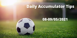 Daily Accumulator Tips 08-09/05/2021