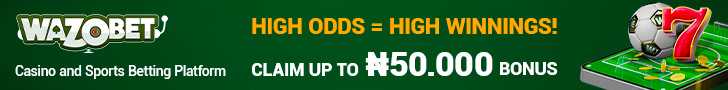 Wazobet High Odds Banner