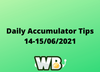 Daily Accumulator Tips 14-15062021