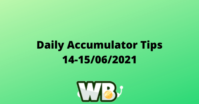 Daily Accumulator Tips 14-15062021