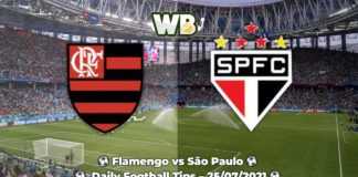 Flamengo - São Paulo 25/07/2021 – Daily Football Tips