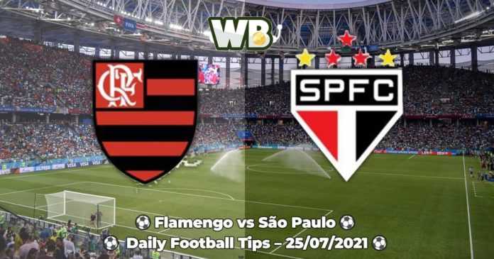 Flamengo - São Paulo 25/07/2021 – Daily Football Tips