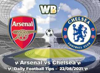 Arsenal vs Chelsea 22.08.2021.