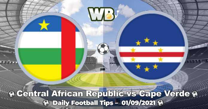 Central African Republic vs Cape Verde 01.09.2021