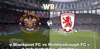 Blackpool FC vs Middlesbrough FC 11/08/2021