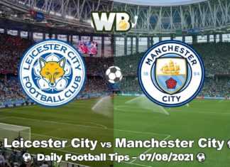 Leicester City - Manchester City 07/08/2021