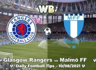 Glasgow Rangers vs Malmö FF 10/08/2021