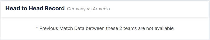 Germany vs Armenia 05.09.2021 