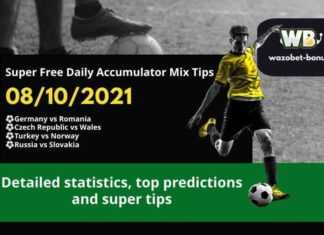 Daily Accumulator Tips for the World Cup Qualifications 08.10.2021.
