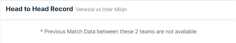 Venezia vs Inter Milan 27.11.2021.