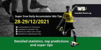 Free Daily Accumulator Tips for the Premier League 28-29.12.2021