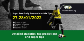 Free Daily Accumulator Tips for World Cup Qualifications 27-28.01.2022.