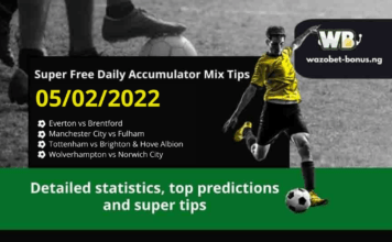 Free Daily Accumulator Tips for the FA Cup 05.02.2022.