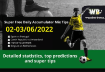 Free Daily Accumulator Tips for UEFA Nations League 02-03.06.2022.