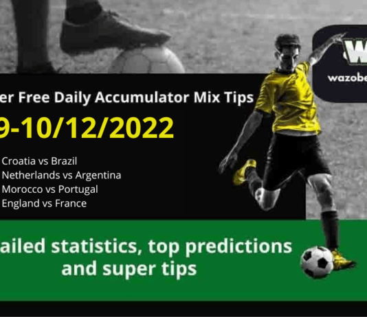 Free Daily Accumulator Tips for the World Cup 09-10.12.2022.
